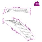Auto si Moto - Remorci si platforme auto - Rampa de Incarcare Argintiu 178 x 29 x 14 cm Aluminiu - Infinity.ro