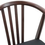 Casa si Gradina - Mobilier - Scaune si fotolii - Scaune - Scaun de sufragerie 2 pcs Maro deschis si negru - Infinity.ro