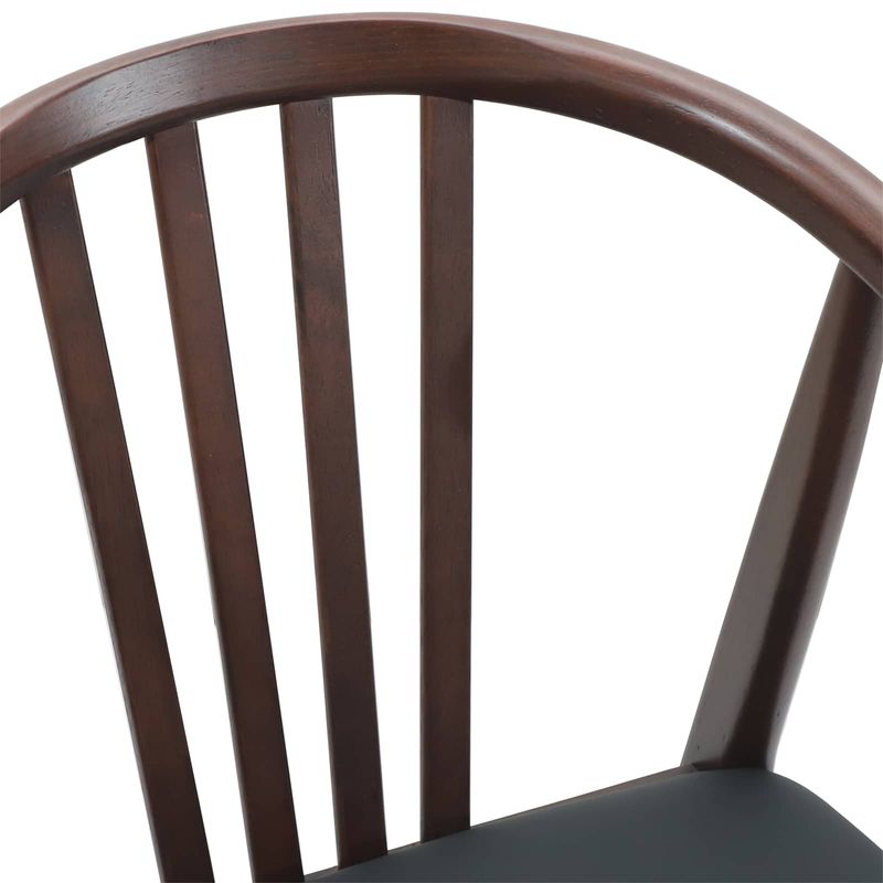 Casa si Gradina - Mobilier - Scaune si fotolii - Scaune - Scaun de sufragerie 2 pcs Maro deschis si negru - Infinity.ro
