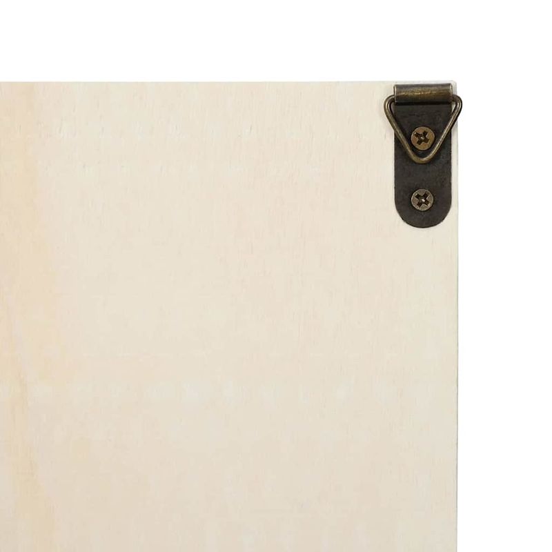 Casa si Gradina - Mobilier - Biblioteci si rafturi - Rafturi - Dulap de afisare pe perete cu raft Bej 98 x 4,5 x 55 cm Lemn compozit - Infinity.ro