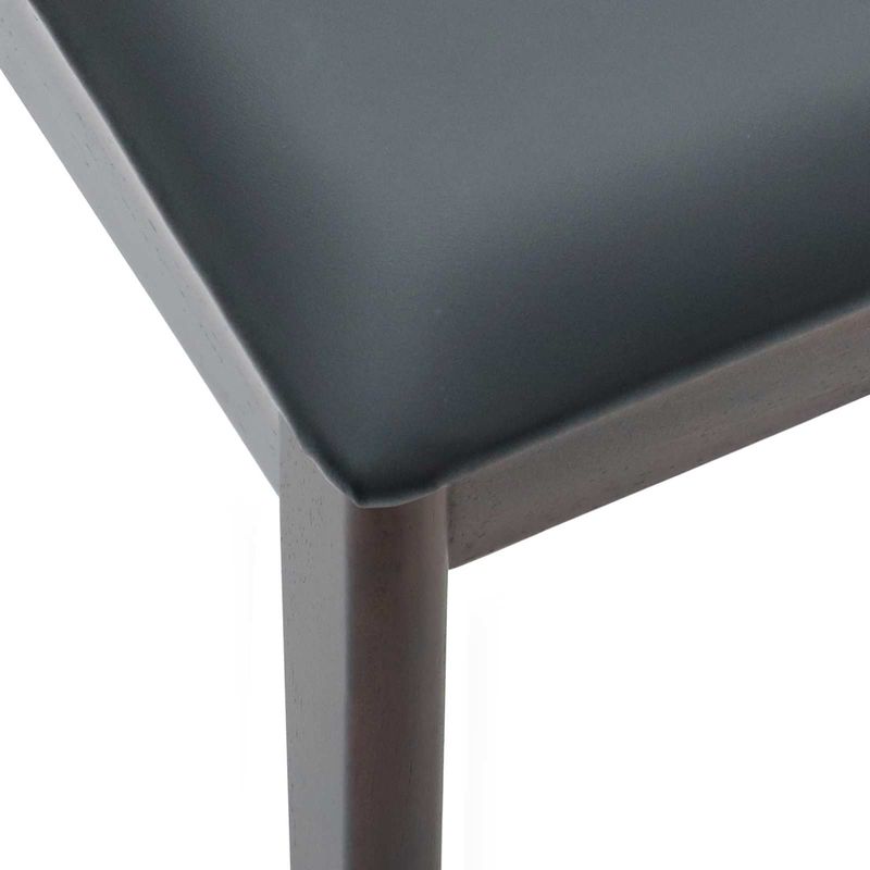 Casa si Gradina - Mobilier - Scaune si fotolii - Scaune - Scaun de sufragerie 2 pcs Maro deschis si negru - Infinity.ro