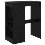Casa si Gradina - Mobilier - Mese si birouri - Mese bucatarie si dining - Masa de bar Stejar Negru 90 x 47.5 x 103.5 cm Lemn compozit - Infinity.ro