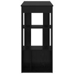 Casa si Gradina - Mobilier - Mese si birouri - Mese bucatarie si dining - Masa de bar Stejar Negru 102 x 50 x 103,5 cm Lemn compozit - Infinity.ro