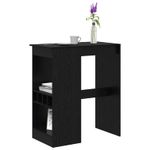 Casa si Gradina - Mobilier - Mese si birouri - Mese bucatarie si dining - Masa de bar Stejar Negru 90 x 47.5 x 103.5 cm Lemn compozit - Infinity.ro