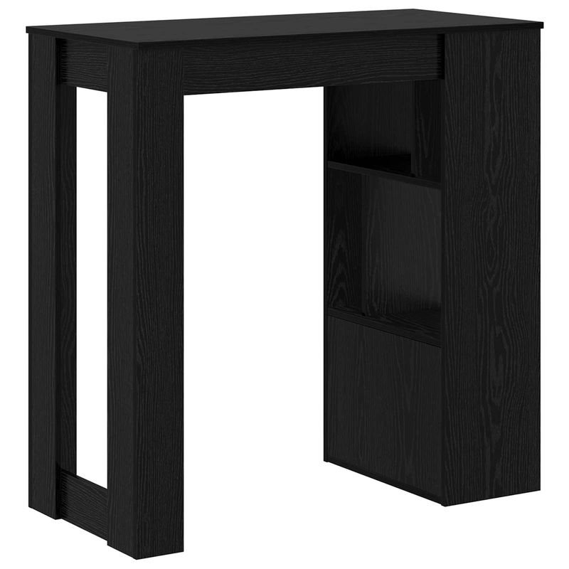 Casa si Gradina - Mobilier - Mese si birouri - Mese bucatarie si dining - Masa de bar Stejar Negru 102 x 50 x 103,5 cm Lemn compozit - Infinity.ro