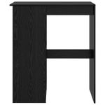 Casa si Gradina - Mobilier - Mese si birouri - Mese bucatarie si dining - Masa de bar Stejar Negru 90 x 47.5 x 103.5 cm Lemn compozit - Infinity.ro