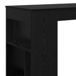 Casa si Gradina - Mobilier - Mese si birouri - Mese bucatarie si dining - Masa de bar Stejar Negru 102 x 50 x 103,5 cm Lemn compozit - Infinity.ro