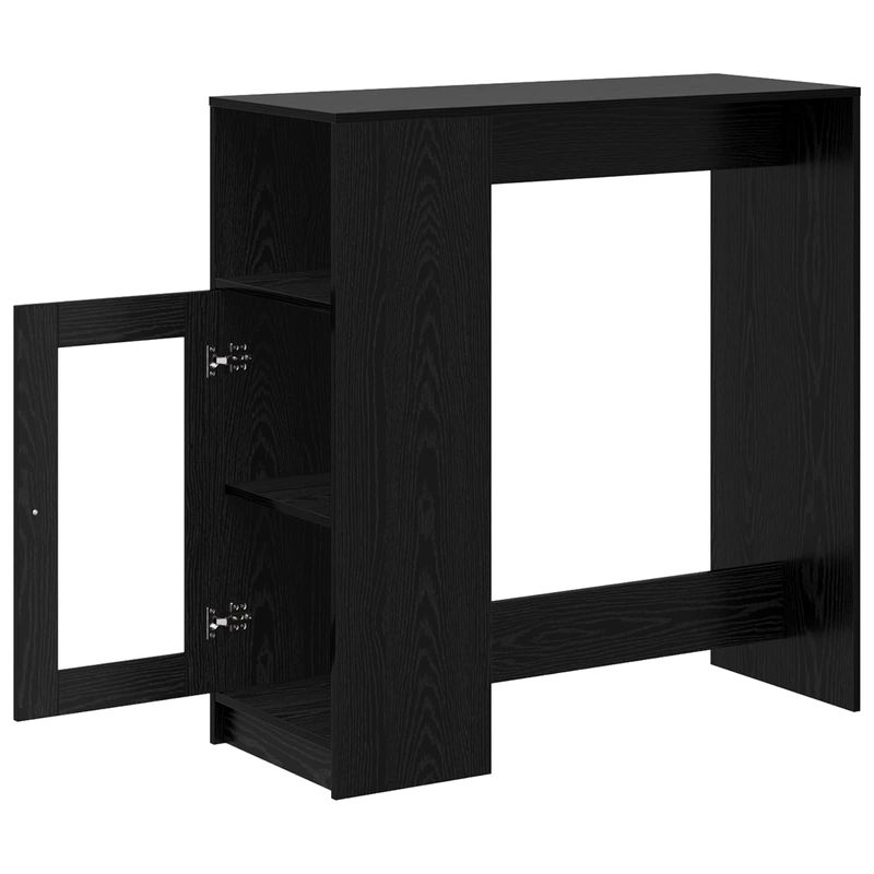 Casa si Gradina - Mobilier - Mese si birouri - Mese bucatarie si dining - Masa de bar Stejar Negru 101 x 40 x 103,5 cm Lemn compozit - Infinity.ro