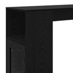 Casa si Gradina - Mobilier - Mese si birouri - Mese bucatarie si dining - Masa de bar Stejar Negru 101 x 40 x 103,5 cm Lemn compozit - Infinity.ro