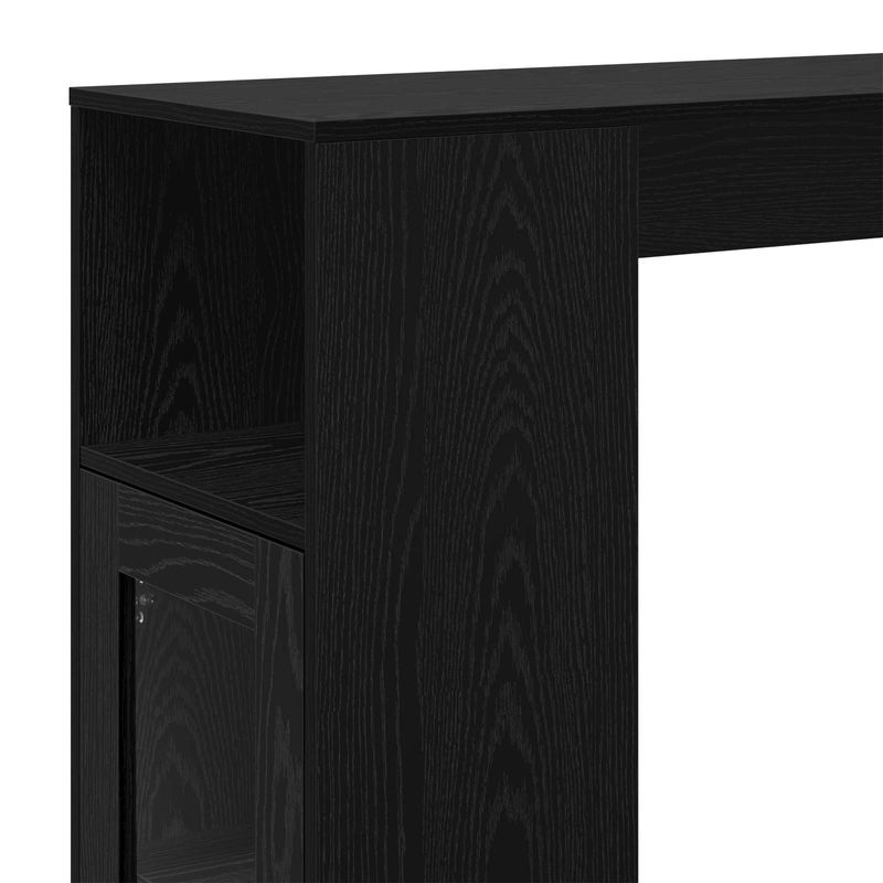 Casa si Gradina - Mobilier - Mese si birouri - Mese bucatarie si dining - Masa de bar Stejar Negru 101 x 40 x 103,5 cm Lemn compozit - Infinity.ro