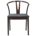 Casa si Gradina - Mobilier - Scaune si fotolii - Scaune - Scaun de sufragerie 2 pcs Maro deschis si negru - Infinity.ro