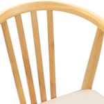 Casa si Gradina - Mobilier - Scaune si fotolii - Scaune - Scaun de sufragerie 2 pcs Natural si deschis - Infinity.ro