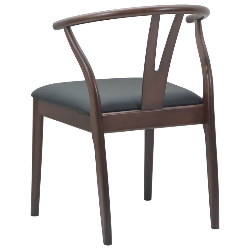 Casa si Gradina - Mobilier - Scaune si fotolii - Scaune - Scaun de sufragerie 2 pcs Maro deschis si negru - Infinity.ro