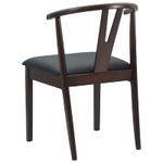 Casa si Gradina - Mobilier - Scaune si fotolii - Scaune - Scaun de sufragerie 2 pcs Maro deschis si negru - Infinity.ro
