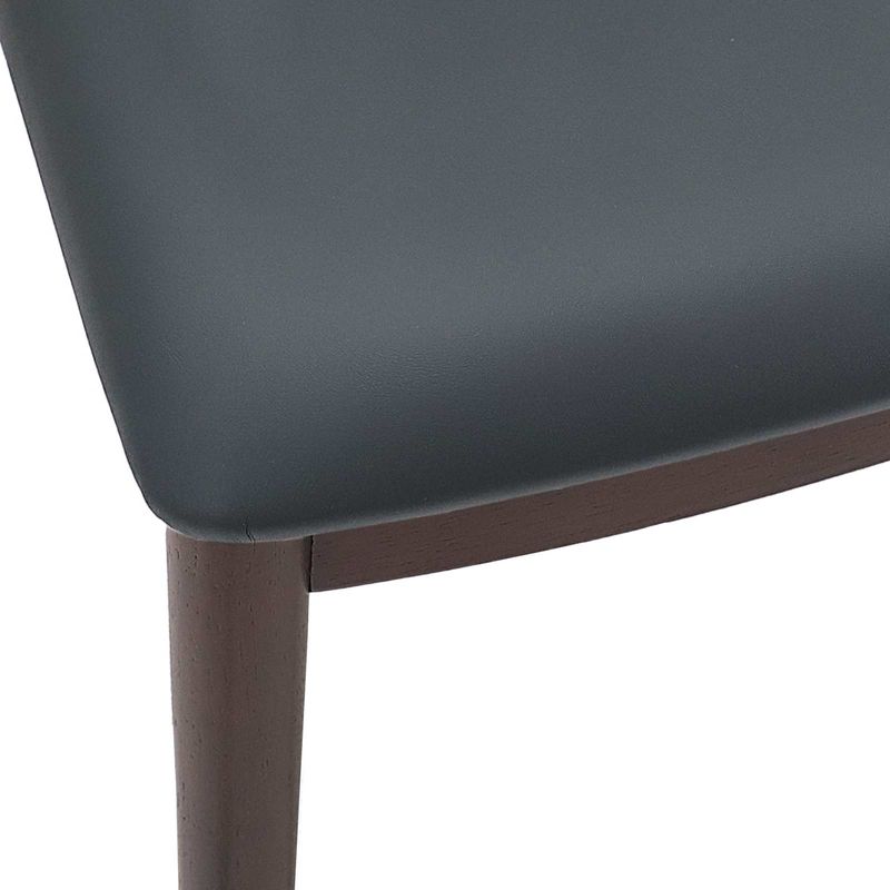 Casa si Gradina - Mobilier - Scaune si fotolii - Scaune - Scaun de sufragerie 2 pcs Maro deschis si negru - Infinity.ro