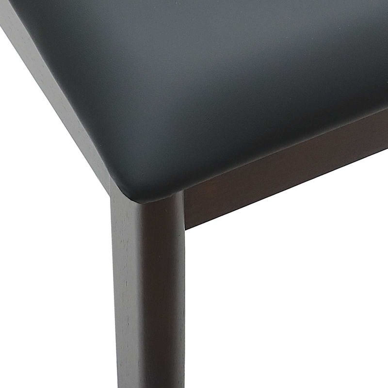 Casa si Gradina - Mobilier - Scaune si fotolii - Scaune - Scaun de sufragerie 2 pcs Maro deschis si negru - Infinity.ro