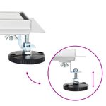 Casa si Gradina - Sanitare - Instalatii hidro - Tevi - Scurgere de dus 2 in 1 cu sifon 360° Argintiu 100 cm - Infinity.ro