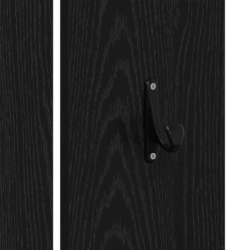 Casa si Gradina - Mobilier - Organizare si depozitare - Bancute - Set mobilier hol Pe perete cu oglinda 6 pcs Lemn compozit - Infinity.ro
