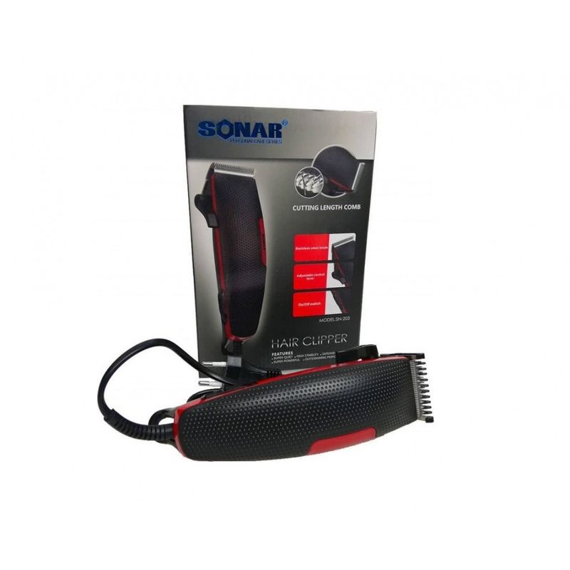 Ingrijire personala si Cosmetice - Aparate & accesorii ingrijire personala - Aparate de ras si tuns - Aparate de tuns - Masina de tuns profesionala SN-203 - Infinity.ro