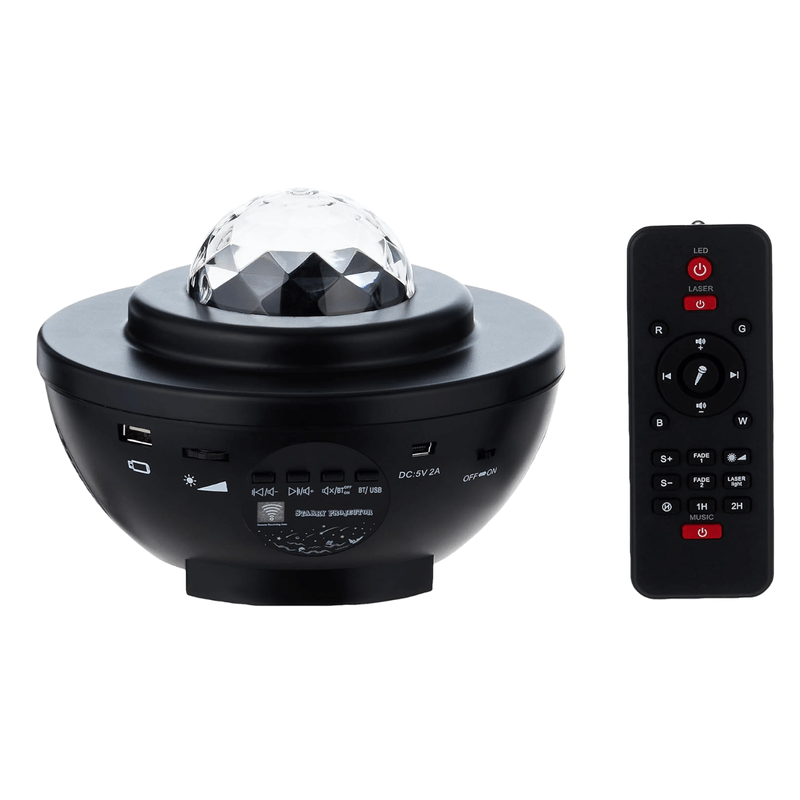 TV, Audio-Video si Foto - Portabile audio - Boxe portabile - Proiector stil lampa de veghe galaxy pentru camera si boxa incorporata - Infinity.ro