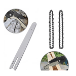 Casa si Gradina - Constructii - Scule electrice si accesorii - Accesorii fierastraie electrice - Set Lama 8 inchi si 2 lanturi pentru Mini Drujba - Infinity.ro