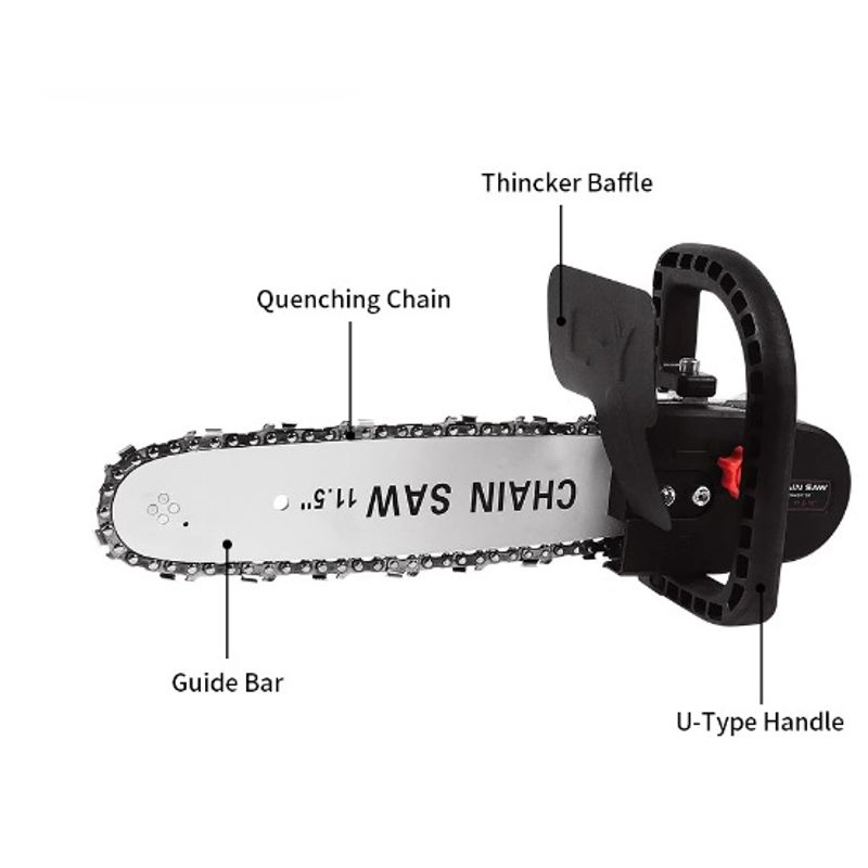 Casa si Gradina - Constructii - Scule electrice si accesorii - Scule multifunctionale si accesorii - Adaptor tip Mini-Drujba, pentru polizor unghiular HD-1012 - Infinity.ro