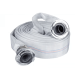 Casa si Gradina - Gradinarit si plante - Instalatii si accesorii pentru irigatii - Furtunuri de gradina si accesorii - Furtun apa pompieri 30 m 2" cu conectori ALB - Infinity.ro