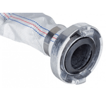 Casa si Gradina - Gradinarit si plante - Instalatii si accesorii pentru irigatii - Furtunuri de gradina si accesorii - Furtun apa pompieri 30 m 2" cu conectori ALB - Infinity.ro