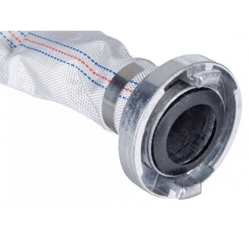 Casa si Gradina - Gradinarit si plante - Instalatii si accesorii pentru irigatii - Furtunuri de gradina si accesorii - Furtun apa pompieri 30 m 2" cu conectori ALB - Infinity.ro