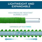 Casa si Gradina - Gradinarit si plante - Instalatii si accesorii pentru irigatii - Furtunuri de gradina si accesorii - Furtun extensibil pentru gradina SUPER HOSE  50 FT = 15 m VERDE - Infinity.ro