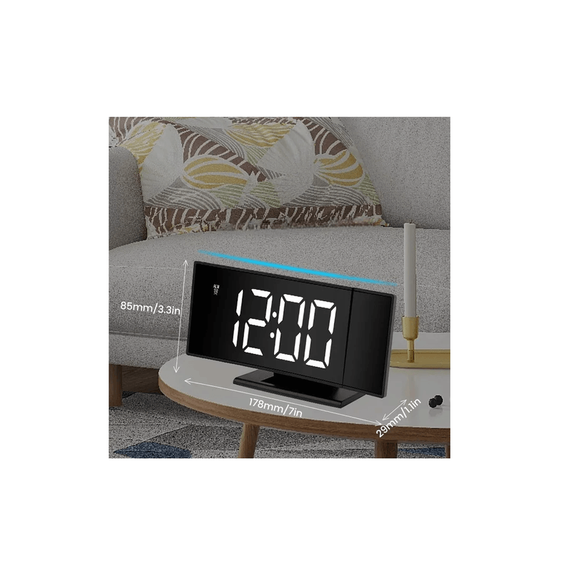 Casa si Gradina - Decoratiuni - Ceasuri - Ceas de masa DS-3621LP cu afisaj verde si proiectie rosie pe tavan - Infinity.ro