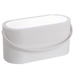 Casa si Gradina - Mobilier - Organizare si depozitare - Organizatoare pentru sertare si dulapuri - Cutie organizator depozitare farduri pentru calatorie cu oglinda cosmetica - Infinity.ro