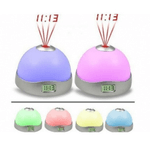 Casa si Gradina - Electrice - Ceasuri si statii meteo - Set 2 Lampi de veghe cu ceas si proiectie - Infinity.ro