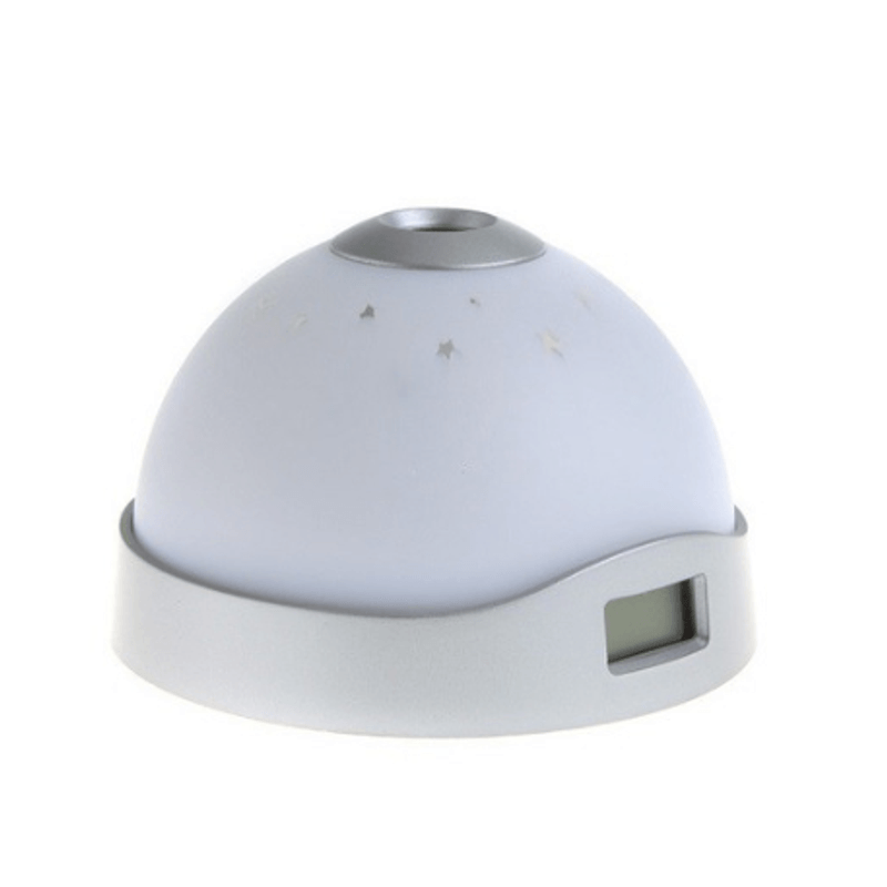 Casa si Gradina - Electrice - Ceasuri si statii meteo - Set 2 Lampi de veghe cu ceas si proiectie - Infinity.ro