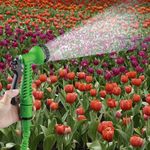 Casa si Gradina - Gradinarit si plante - Instalatii si accesorii pentru irigatii - Furtunuri de gradina si accesorii - Furtun Extensibil VERDE Creponat  45m MAGIC HOSE - Infinity.ro