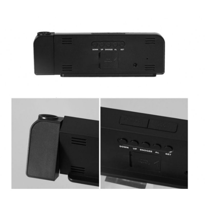 Casa si Gradina - Decoratiuni - Ceasuri - Ceas electronic de masa RDA320 digital LED multifunctional - Infinity.ro