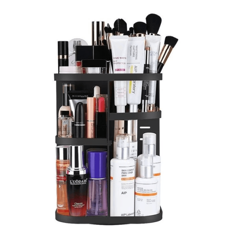 Casa si Gradina - Mobilier - Organizare si depozitare - Organizatoare pentru sertare si dulapuri - Organizator de produse cosmetice machiaj  rotativ 360 de grade - Infinity.ro