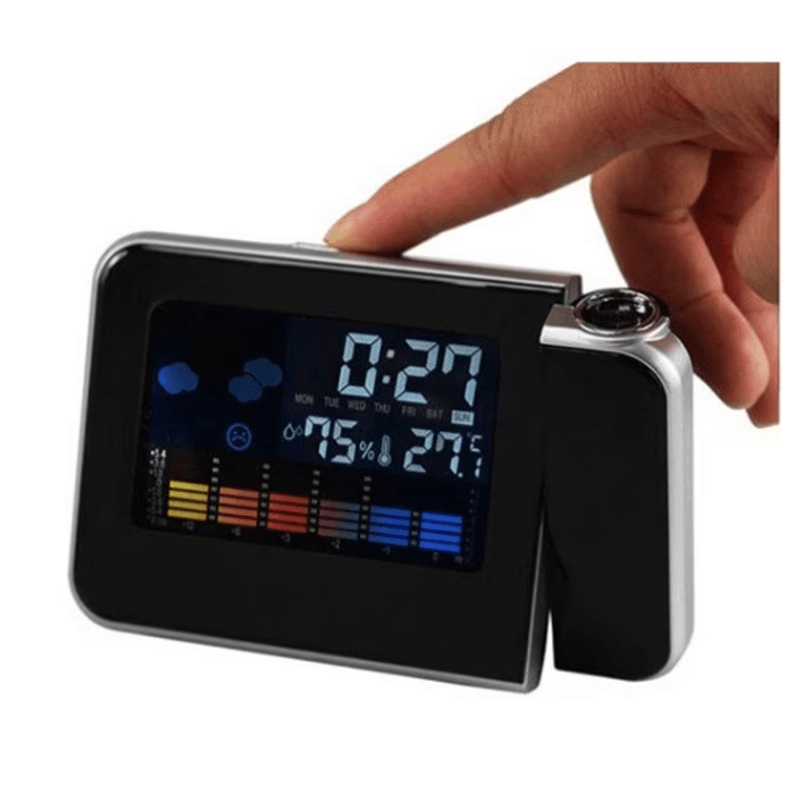 Casa si Gradina - Decoratiuni - Ceasuri - Ceas cu calendar DS-8190 pro lcd alarma si proiectie - Infinity.ro