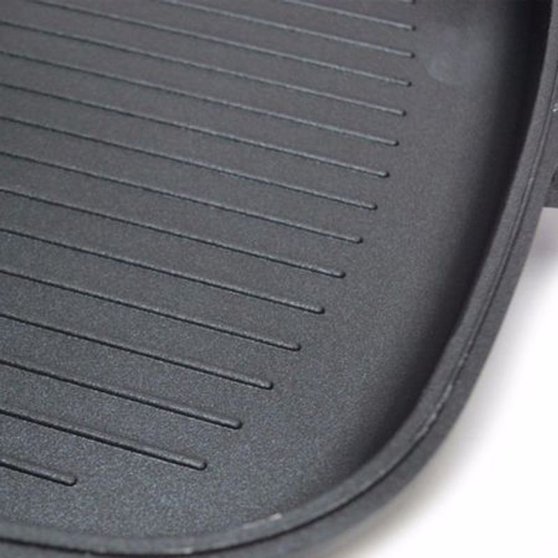 Casa si Gradina - Bucatarie si vesela - Vase pentru gatit - Tigai si seturi - Tigaie Grill Dubla 36 cm  Garnitura Silicon   Maner Magnetic - Infinity.ro