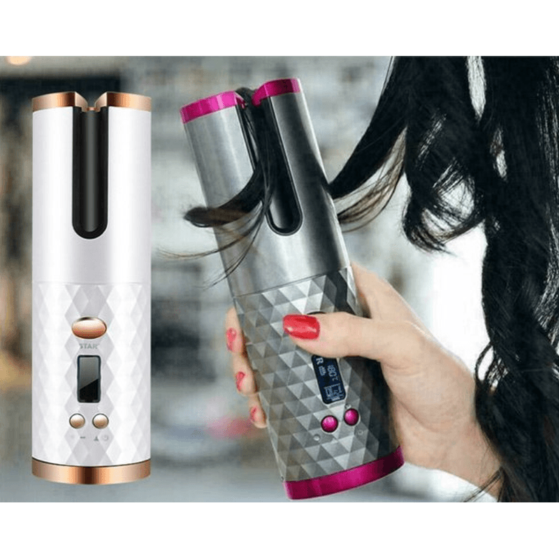 Ingrijire personala si Cosmetice - Aparate & accesorii ingrijire personala - Hair styling - Ondulatoare - Ondulator profesional ALB RD-060 cu baterie reincarcabila incorporata - Infinity.ro