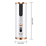 Ingrijire personala si Cosmetice - Aparate & accesorii ingrijire personala - Hair styling - Ondulatoare - Ondulator profesional ALB RD-060 cu baterie reincarcabila incorporata - Infinity.ro