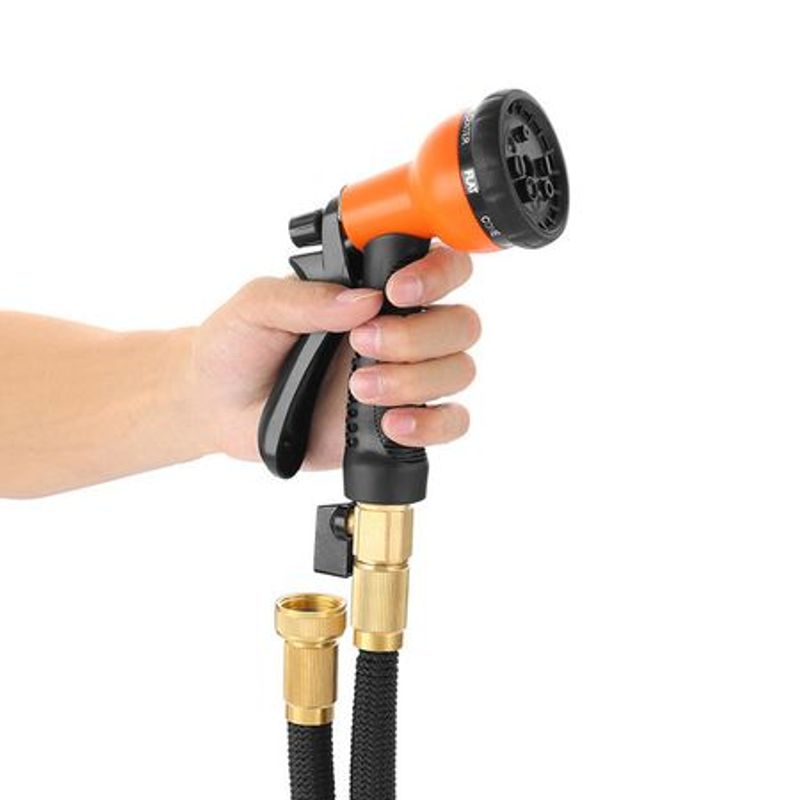 Casa si Gradina - Gradinarit si plante - Instalatii si accesorii pentru irigatii - Furtunuri de gradina si accesorii - Furtun extensibil de gradina Magic Garden Hose 12m - Infinity.ro