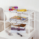 Casa si Gradina - Mobilier - Organizare si depozitare - Organizatoare pentru sertare si dulapuri - Raft organizator depozitare sub chiuveta Kitchen Rack Harmony - Infinity.ro