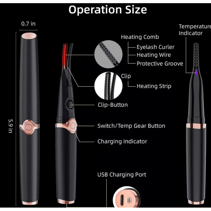 Ingrijire personala si Cosmetice - Aparate & accesorii ingrijire personala - Hair styling - Ondulatoare - Ondulator electric pentru gene - Infinity.ro