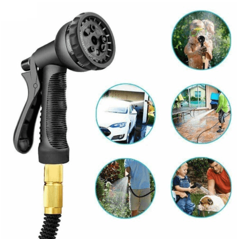 Casa si Gradina - Gradinarit si plante - Instalatii si accesorii pentru irigatii - Furtunuri de gradina si accesorii - Furtun extensibil de gradina Magic Garden Hose 12m - Infinity.ro