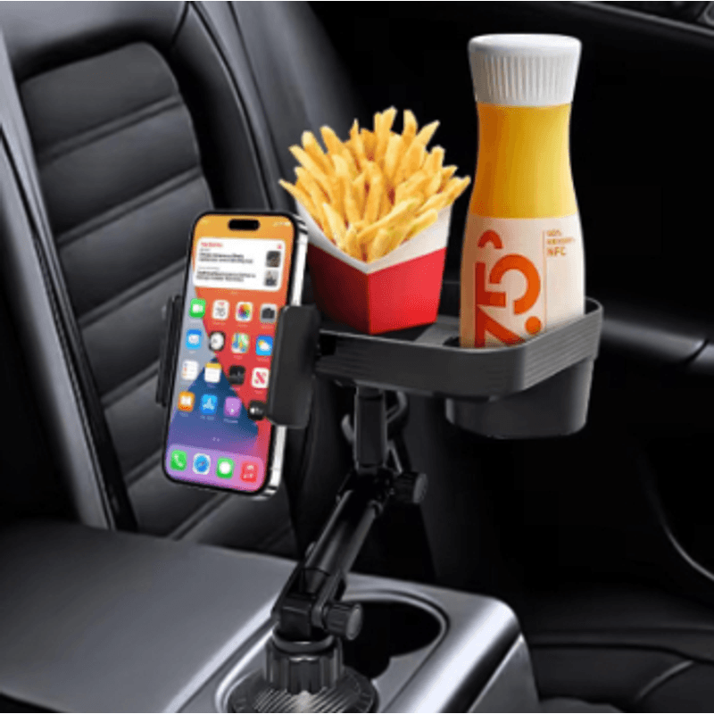 Casa si Gradina - Mobilier - Organizare si depozitare - Organizatoare pentru sertare si dulapuri - Organizator auto 3in1 multifunctional cu suport telefon QCP9 - Infinity.ro