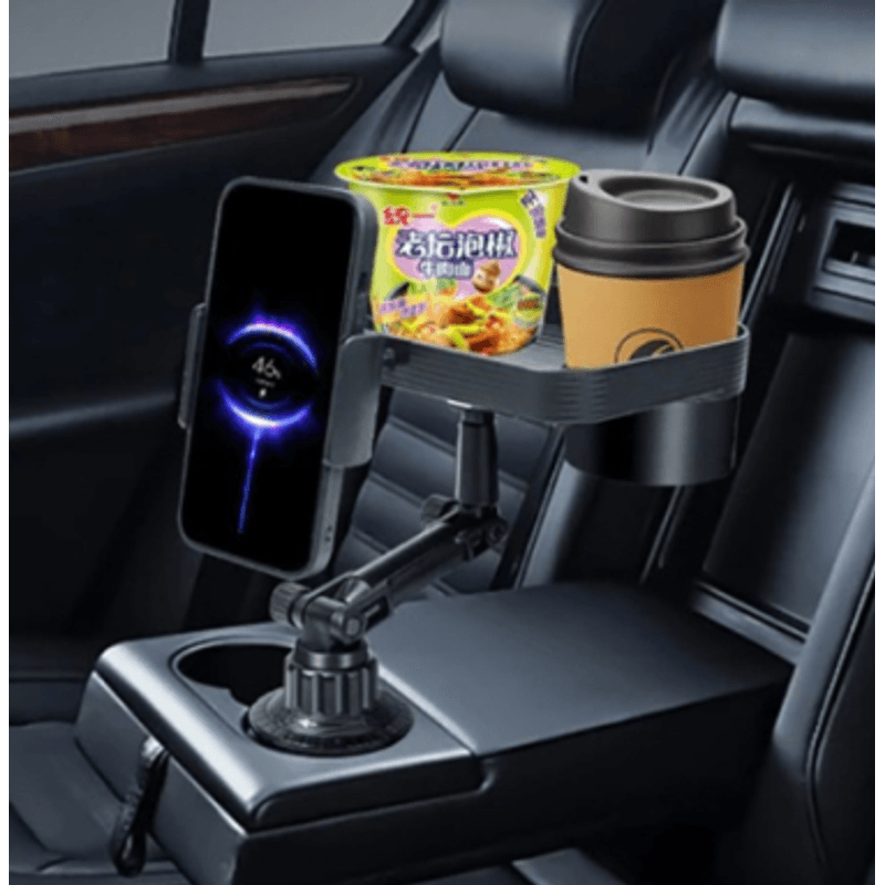 Casa si Gradina - Mobilier - Organizare si depozitare - Organizatoare pentru sertare si dulapuri - Organizator auto 3in1 multifunctional cu suport telefon QCP9 - Infinity.ro