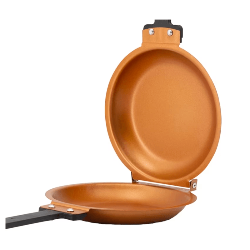 Casa si Gradina - Bucatarie si vesela - Vase pentru gatit - Tigai si seturi - Tigaie dubla pentru clatite antiaderenta manere reci - Infinity.ro