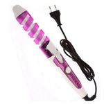Ingrijire personala si Cosmetice - Aparate & accesorii ingrijire personala - Hair styling - Ondulatoare - Ondulator de par Nova NHC-8558 ALB - Infinity.ro