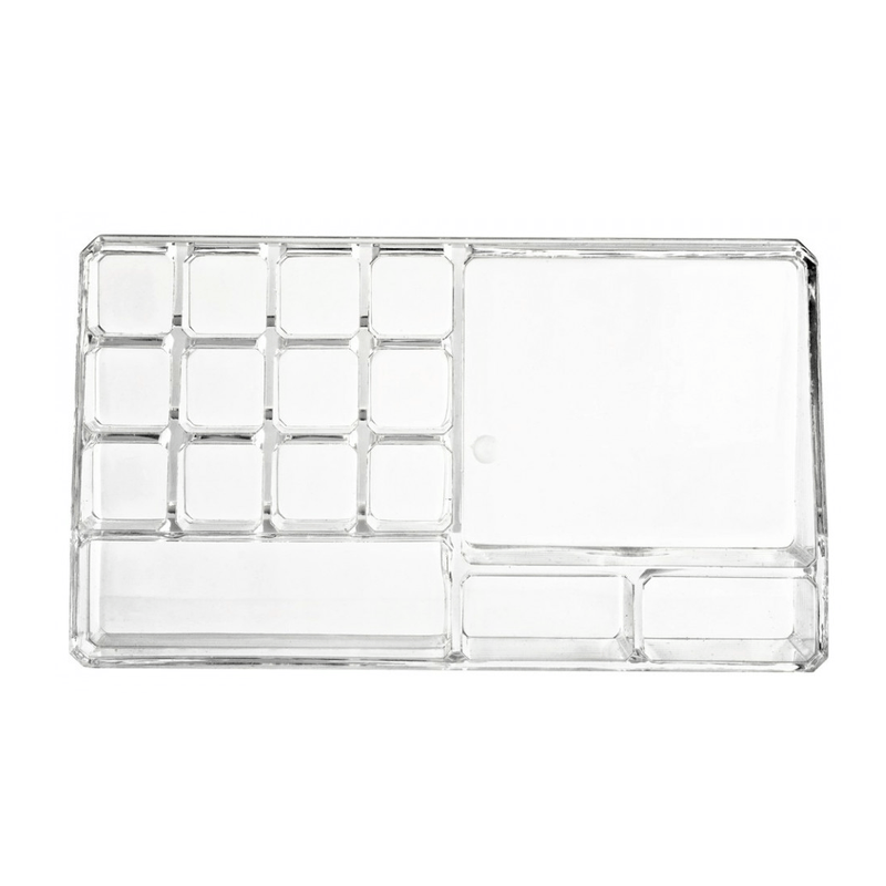 Casa si Gradina - Mobilier - Organizare si depozitare - Organizatoare pentru sertare si dulapuri - Organizator transparent din plastic - Infinity.ro